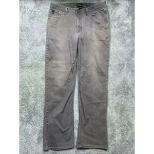 Marmot Corduroy Pants Men's 34x30.5 Gray Outdoor‎ Pinwale Hiking Climbing *Paint